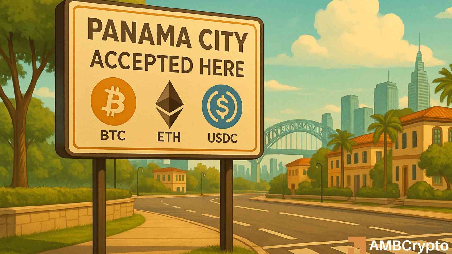 Panama city to let you pay taxes & fees with <a href=